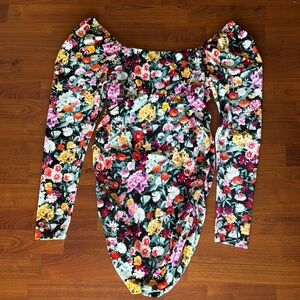 Floral Long Sleeve Dress